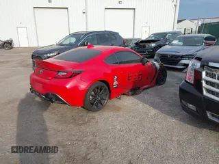 2023 Toyota GR86 Premium with VIN JF1ZNBE12P9754292, listed as a IAAI auction lot 41469252 with 1 mi miles. Bid and sale history available at carsss.com. Image 4.