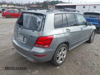 2015 Mercedes-Benz GLK with VIN WDCGG8JB3FG371995, listed as a IAAI auction lot 41738061 with 108,857 mi miles. Bid and sale history available at carsss.com. Image 4.