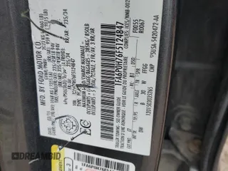 2015 Ford Fusion SE z VIN 1FA6P0H76F5124847, wystawiony jako Copart lot #58311485 z przebiegiem Nie podano mil oraz Tytuł czysty. Historia ofert i sprzedaży dostępna na DreamBid. Obrazek 12.