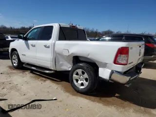 2020 Ram 1500 Big Horn z VIN 1C6SRFBT2LN371989, wystawiony jako Copart lot #50135945 z przebiegiem 75 103 mil mil oraz Szkoda całkowita • Salvage title. Historia ofert i sprzedaży dostępna na DreamBid. Obrazek 2.