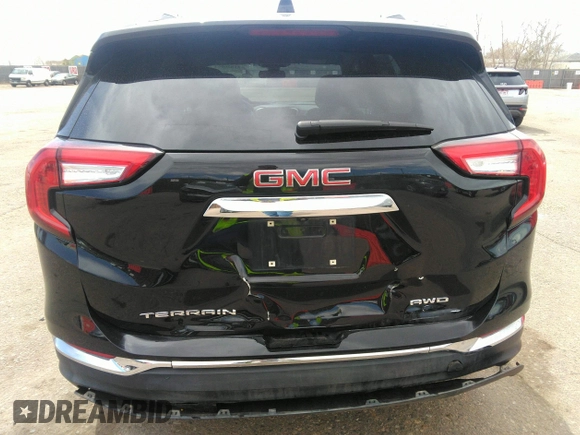 2023 GMC Terrain SLT with VIN 3GKALVEG1PL249973, listed as a IAAI auction lot 41826094 with 47,730 mi miles and . Bid and sale history available at carsss.com. Image 6.