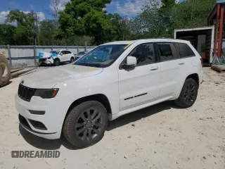 2018 Jeep Grand Cherokee High Altitude with VIN 1C4RJFCM8JC394353, listed as a Copart auction lot 50922805 with 81,140 mi miles and Salvage title. Bid and sale history available at DreamBid. Image 1.