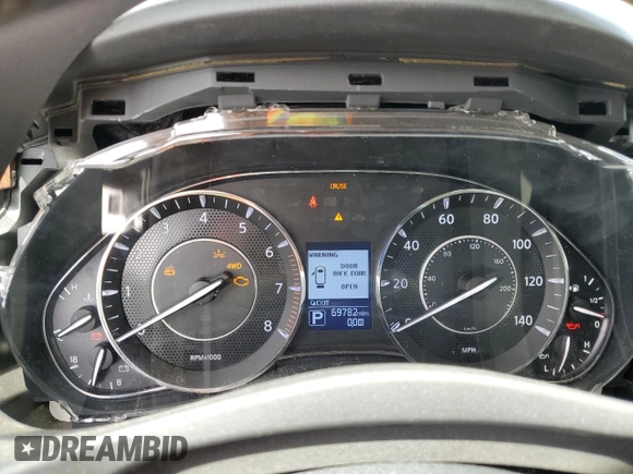 2019 Nissan Armada SV with VIN JN8AY2NC4K9585812, listed as a Copart auction lot 59444084 with 69,782 mi miles and Clean Title. Bid and sale history available at carsss.com. Image 9.