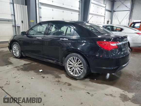 2012 Chrysler 200 Limited with VIN 1C3CCBCG2CN106471, listed as a Copart auction lot 49539915 with 95,755 mi miles and Salvage Title. Bid and sale history available at carsss.com. Image 2.