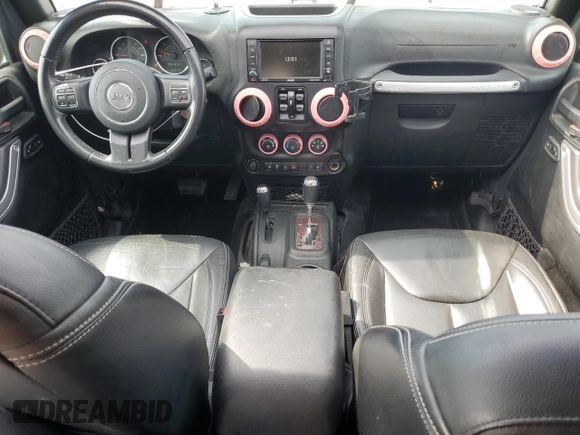 2017 Jeep Wrangler Unlimited Sahara with VIN 1C4BJWEG5HL707569, listed as a Copart auction lot 51326015 with 95,816 mi miles and Salvage title. Bid and sale history available at DreamBid. Image 8.