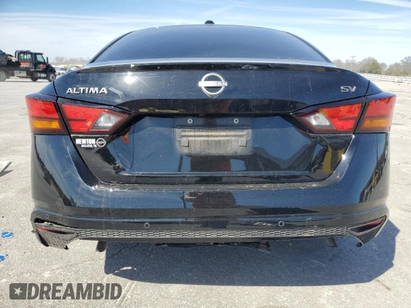2024 Nissan Altima SV with VIN 1N4BL4DV6RN380917, listed as a Copart auction lot 50172175 with 33,036 mi miles and Salvage Title. Bid and sale history available at DreamBid. Image 6.