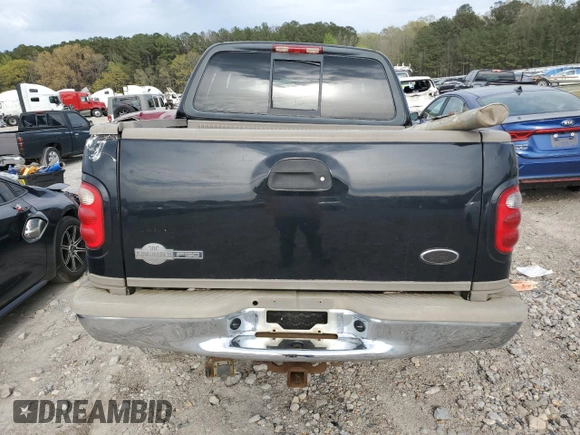 2003 Ford F-150 XLT with VIN 1FTRW08L83KC00783, listed as a Copart auction lot 50718985 with 0 mi miles and Salvage Title. Bid and sale history available at carsss.com. Image 6.