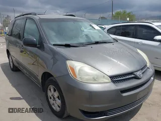 2004 Toyota Sienna CE with VIN 5TDZA23C14S001411, listed as a IAAI auction lot 42136241 with 161,230 mi miles. Bid and sale history available at carsss.com. Image 1.