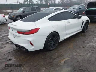 2020 BMW M8 with VIN WBSAE0C0XLCD33970, listed as a IAAI auction lot 41489149 with 44,176 mi miles. Bid and sale history available at carsss.com. Image 4.