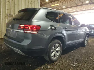 2019 Volkswagen Atlas SE with VIN 1V2DP2CA5KC602700, listed as a Copart auction lot 82044483 with 62,795 mi miles and Salvage title. Bid and sale history available at DreamBid. Image 3.