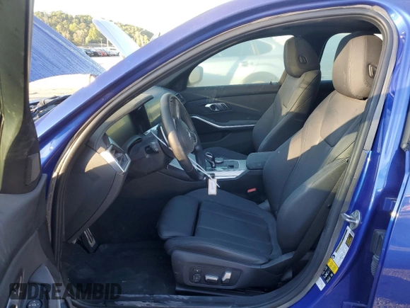2021 BMW 3 Series 330i xDrive with VIN 3MW5R7J0XM8C14425, listed as a Copart auction lot 72910854 with 9,465 mi miles and Salvage Title. Bid and sale history available at DreamBid. Image 7.