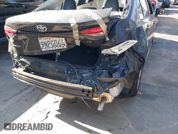 2024 Toyota Corolla LE with VIN 5YFB4MDE3RP195850, listed as a IAAI auction lot 42609039 with 3,061 mi miles and . Bid and sale history available at DreamBid. Image 6.