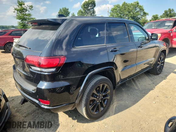 2018 Jeep Grand Cherokee Laredo E z VIN 1C4RJFAGXJC287415, wystawiony jako Copart lot #64182975 z przebiegiem 103 817 mil mil oraz Szkoda całkowita • Salvage title. Historia ofert i sprzedaży dostępna na DreamBid. Obrazek 3.