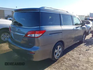 2015 Nissan Quest SV with VIN JN8AE2KP2F9130611, listed as a IAAI auction lot 41798017 with 79,228 mi miles. Bid and sale history available at carsss.com. Image 4.