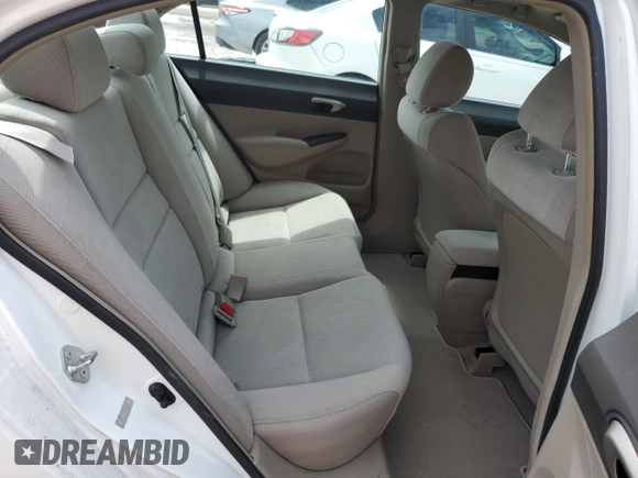 2011 Honda Civic LX with VIN 19XFA1F52BE009180, listed as a Copart auction lot 56288845 with 40,090 mi miles and Non Repairable. Bid and sale history available at DreamBid. Image 10.