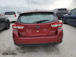 2018 Subaru Impreza with VIN 4S3GTAA62J1716263, listed as a Copart auction lot 74842764 with 0 mi miles and Non Repairable. Bid and sale history available at carsss.com. Image 6.
