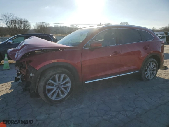 2016 Mazda CX-9 Grand Touring with VIN JM3TCBDY2G0117919, listed as a Copart auction lot 41774275 with 166,389 mi miles and Salvage Title. Bid and sale history available at carsss.com. Image 1.
