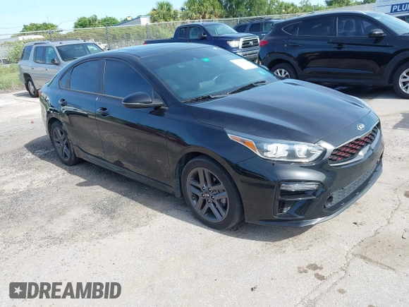 2021 Kia Forte GT-Line z VIN 3KPF34AD9ME326628, wystawiony jako IAAI lot #42675449 z przebiegiem 51 224 mil mil oraz . Historia ofert i sprzedaży dostępna na DreamBid. Obrazek 1.