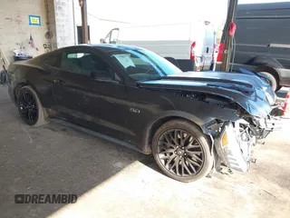 2015 Ford Mustang GT with VIN 1FA6P8CF6F5389877, listed as a IAAI auction lot 42077848 with 45,874 mi miles and . Bid and sale history available at carsss.com. Image 1.