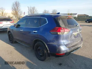 2019 Nissan Rogue SV with VIN JN8AT2MV9KW379176, listed as a IAAI auction lot 41768194 with 125,337 mi miles. Bid and sale history available at carsss.com. Image 3.
