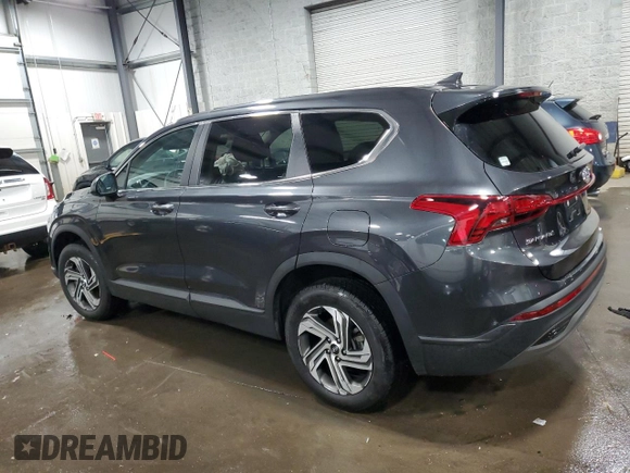2022 Hyundai Santa Fe SE with VIN 5NMS1DAJ9NH429164, listed as a Copart auction lot 43921085 with 50,467 mi miles and Salvage Title. Bid and sale history available at carsss.com. Image 2.