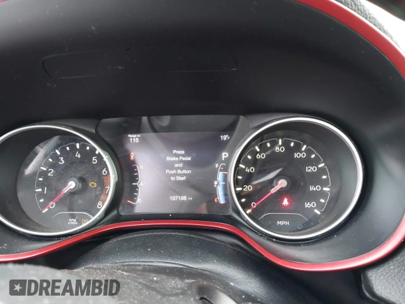 2018 Jeep Compass Trailhawk with VIN 3C4NJDDB3JT450932, listed as a IAAI auction lot 41616316 with 107,198 mi miles and . Bid and sale history available at DreamBid. Image 7.