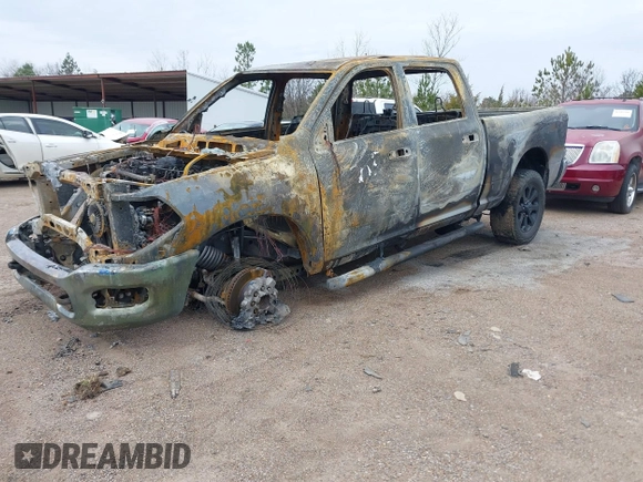 2024 Ram 2500 Tradesman with VIN 3C6UR5CL3RG114097, listed as a IAAI auction lot 41585179 with 1 mi miles. Bid and sale history available at carsss.com. Image 2.