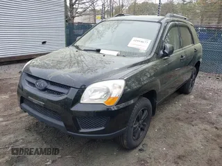 2010 Kia Sportage LX with VIN KNDKG3A4XA7727906, listed as a IAAI auction lot 41954677 with 161,971 mi miles and . Bid and sale history available at carsss.com. Image 2.