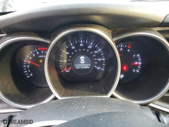 2014 Kia Optima EX with VIN 5XXGN4A70EG332268, listed as a Copart auction lot 86608734 with 153,488 mi miles and Salvage Title. Bid and sale history available at carsss.com. Image 9.