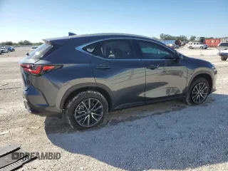 2025 Lexus NX with VIN 2T2ADCAZ7SC023643, listed as a Copart auction lot 47786945 with 2,759 mi miles and Salvage Title. Bid and sale history available at carsss.com. Image 3.