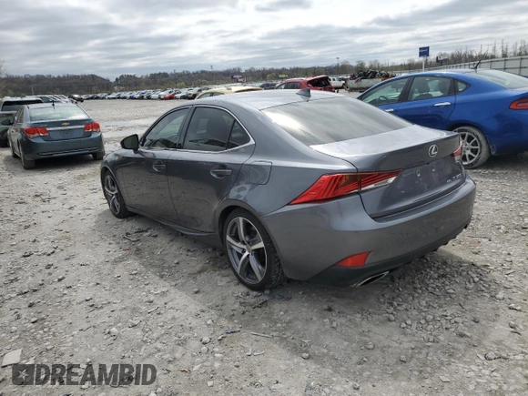 2017 Lexus IS 300 with VIN JTHCM1D2XH5019056, listed as a Copart auction lot 50429755 with 100,513 mi miles and Salvage title. Bid and sale history available at DreamBid. Image 2.