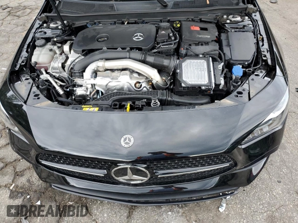 2024 Mercedes-Benz CLA 250 with VIN W1K5J4HB8RN478169, listed as a Copart auction lot 72189374 with 1,839 mi miles and Salvage title. Bid and sale history available at DreamBid. Image 11.