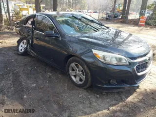 2015 Chevrolet Malibu LS with VIN 1G11A5SLXFF146846, listed as a IAAI auction lot 41631658 with 113,843 mi miles. Bid and sale history available at carsss.com. Image 1.