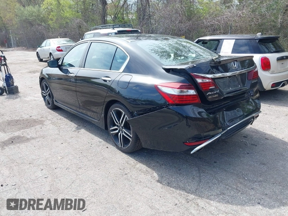2016 Honda Accord Sport with VIN 1HGCR2F51GA061994, listed as a IAAI auction lot 42179004 with 117,880 mi miles and . Bid and sale history available at DreamBid. Image 3.