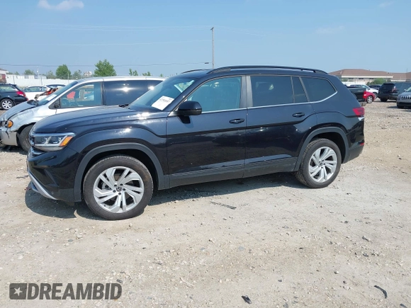 2021 Volkswagen Atlas SE with VIN 1V2HR2CA2MC580752, listed as a IAAI auction lot 42701057 with 69,811 mi miles and . Bid and sale history available at DreamBid. Image 17.