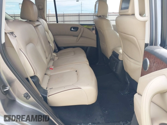 2020 Nissan Armada SL with VIN JN8AY2ND0L9106084, listed as a IAAI auction lot 41781320 with 72,131 mi miles. Bid and sale history available at carsss.com. Image 8.