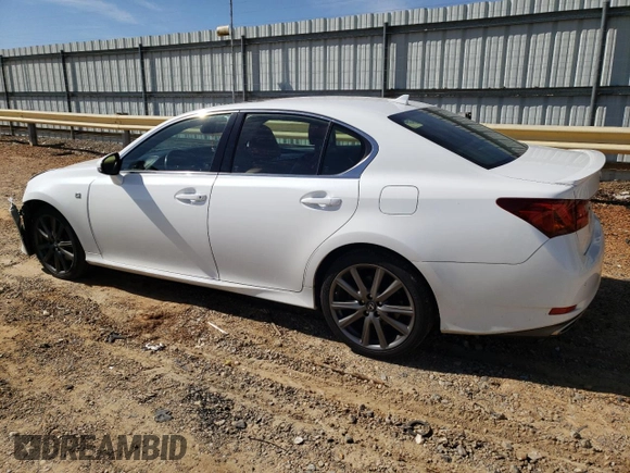 2014 Lexus GS 350 with VIN JTHCE1BL1E5027406, listed as a Copart auction lot 75619474 with 125,109 mi miles and Salvage Title. Bid and sale history available at carsss.com. Image 2.
