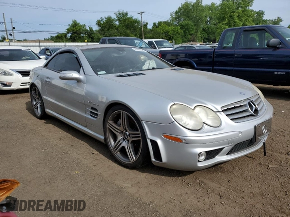 2005 Mercedes-Benz SL z VIN WDBSK79F05F094158, wystawiony jako Copart lot #60888905 z przebiegiem Nie podano mil oraz Szkoda całkowita • Salvage title. Historia ofert i sprzedaży dostępna na DreamBid. Obrazek 4.