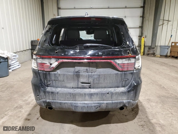 2022 Dodge Durango GT Plus with VIN 1C4RDJDG3NC188933, listed as a Copart auction lot 49332975 with 33,797 mi miles and Salvage Title. Bid and sale history available at carsss.com. Image 6.