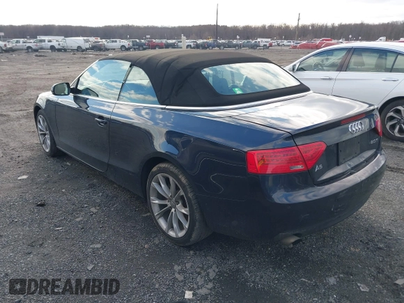 2013 Audi A5 2.0T Premium Plus with VIN WAUJFAFH9DN012594, listed as a IAAI auction lot 41205099 with 149,243 mi miles. Bid and sale history available at carsss.com. Image 3.