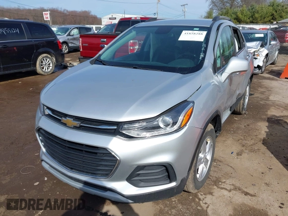 2018 Chevrolet Trax LT with VIN KL7CJLSBXJB687047, listed as a IAAI auction lot 41858288 with 65,113 mi miles. Bid and sale history available at carsss.com. Image 17.