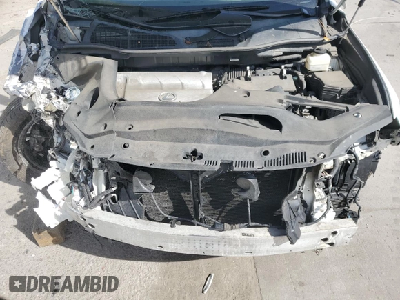 2013 Lexus RX 350 with VIN 2T2BK1BA5DC187466, listed as a Copart auction lot 48360795 with 108,842 mi miles and Salvage Title. Bid and sale history available at DreamBid. Image 12.