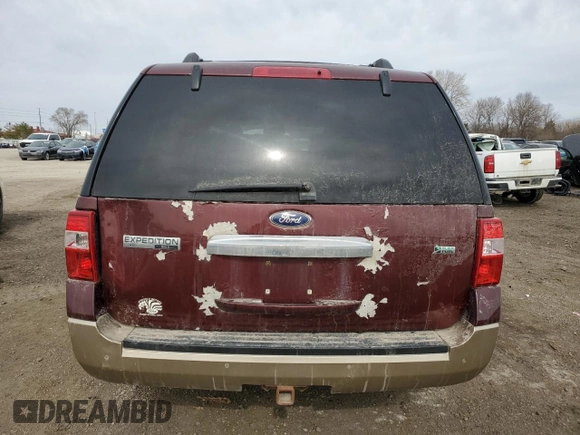 2011 Ford Expedition Max XLT with VIN 1FMJK1J51BEF07148, listed as a Copart auction lot 49863435 with 178,311 mi miles and Salvage title. Bid and sale history available at DreamBid. Image 6.