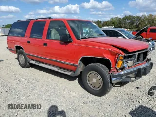1993 GMC Suburban z VIN 1GKFK16K2PJ718788, wystawiony jako Copart lot #77080724 z przebiegiem 227 320 mil mil oraz Szkoda całkowita • Salvage title. Historia ofert i sprzedaży dostępna na DreamBid. Obrazek 4.