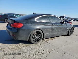 2016 BMW 4 Series 428i with VIN WBA3N7C56GK227400, listed as a Copart auction lot 44924745 with 96,598 mi miles and Salvage Title. Bid and sale history available at carsss.com. Image 3.