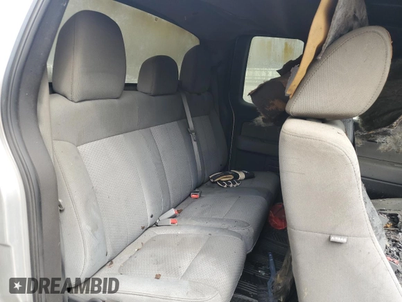 2011 Ford F-150 XL with VIN 1FTFX1ET8BFD05695, listed as a Copart auction lot 53955265 with 0 mi miles and Salvage Title. Bid and sale history available at carsss.com. Image 10.