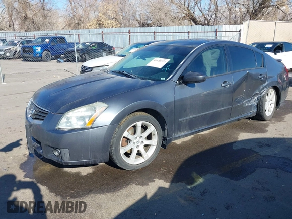 2007 Nissan Maxima SL with VIN 1N4BA41E27C846880, listed as a IAAI auction lot 41425571 with 146,784 mi miles and . Bid and sale history available at DreamBid. Image 17.