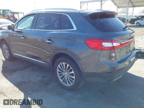 2017 Lincoln MKX Select with VIN 2LMPJ6KR9HBL37562, listed as a IAAI auction lot 41857375 with 103,678 mi miles. Bid and sale history available at carsss.com. Image 3.