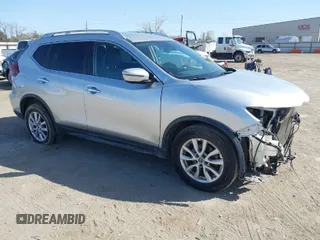 2019 Nissan Rogue SV with VIN KNMAT2MT5KP508969, listed as a IAAI auction lot 41857074 with 105,695 mi miles. Bid and sale history available at carsss.com. Image 1.