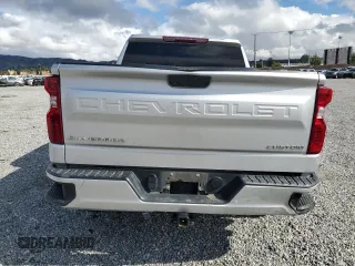 2022 Chevrolet Silverado 1500 Custom with VIN 3GCPABEK7NG521611, listed as a Copart auction lot 49009995 with 124,826 mi miles and Salvage Title. Bid and sale history available at DreamBid. Image 6.